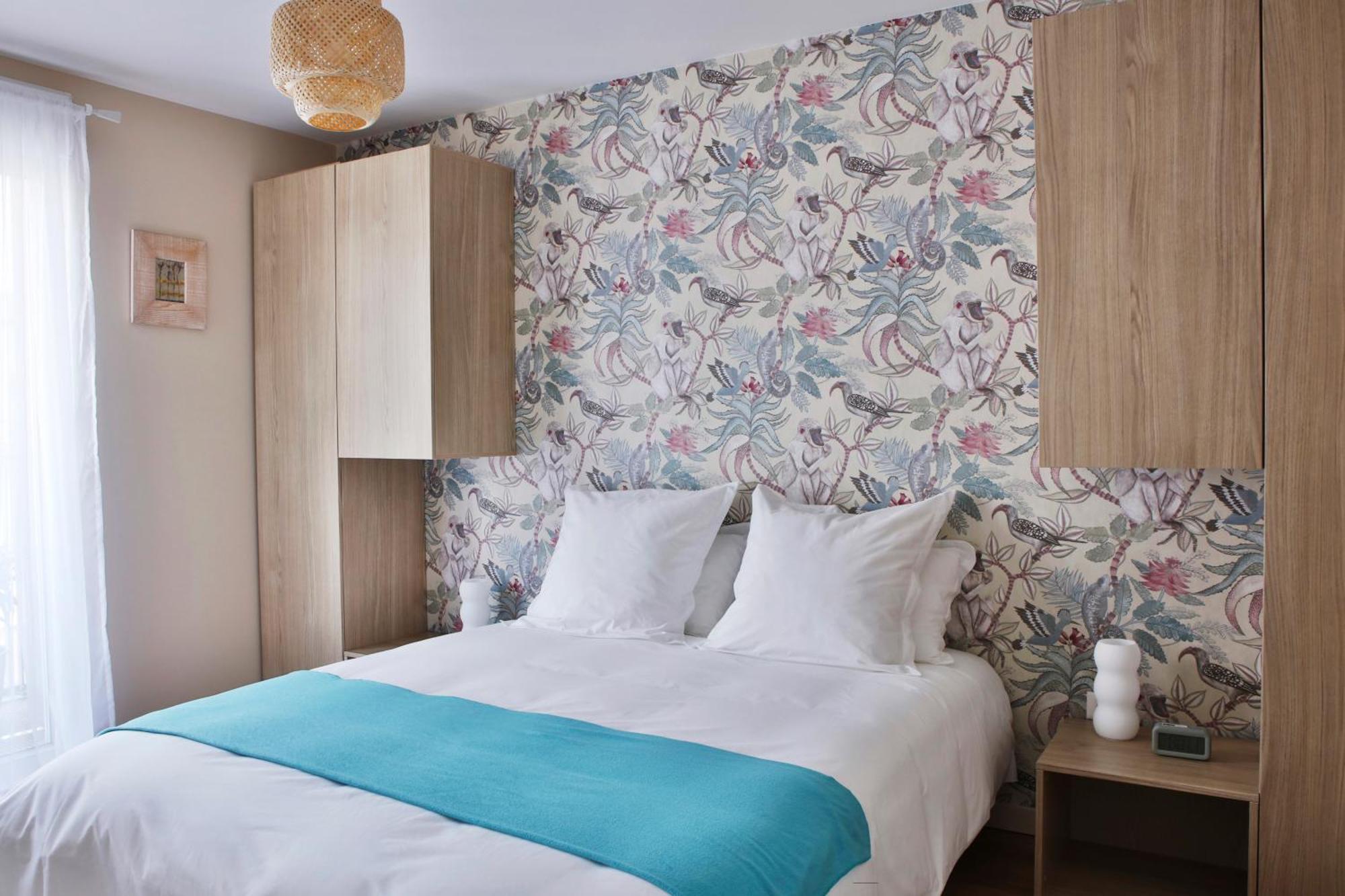 "Starry In So" 47M2, Lits Jumeaux, Parking Gratuit, Rue Calme Et Arboree, Metro 10 Min, Stade De France 24Min A Pied Saint-Ouen  Luaran gambar